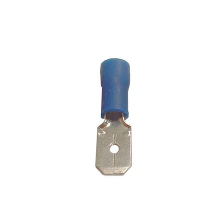 Insulated Male blade cable lug terminal MDD2-250 blue
