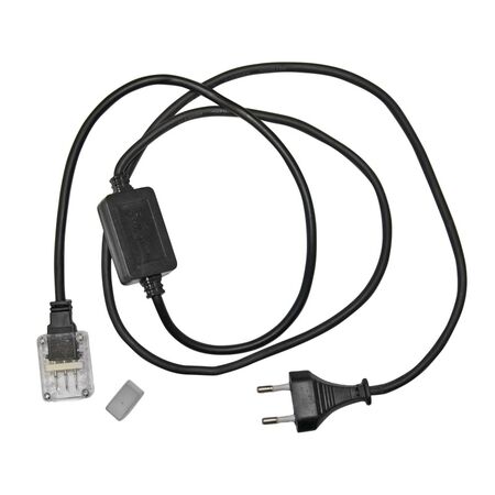Power Cord for 3wires Flat LED rope light 11x17mm 230V