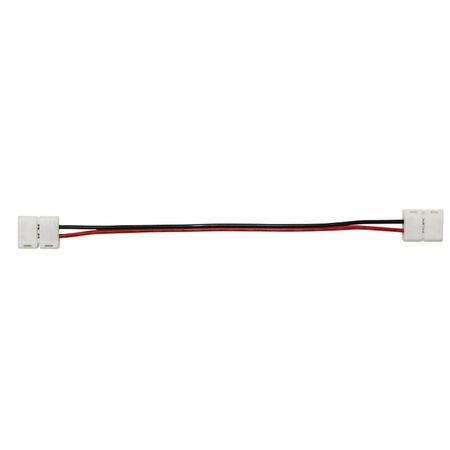 Connector With Cables For LED3528SMD 8mm 2Wires 4.8W Single Colour
