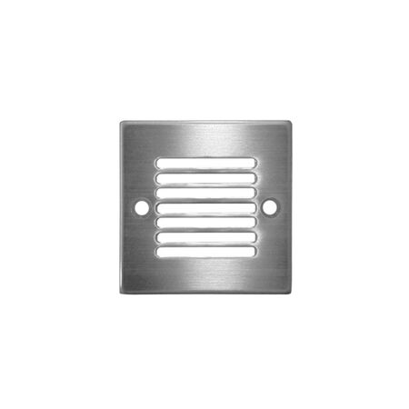 Frame Inox with shades for Square recessed lighting fitting 9621