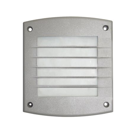 Alluminum Frame with shades grey for big Square recessed lighting fitting 9664 frosted glass