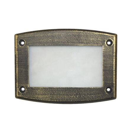 Alluminum Frame golden black for big Rectangular recessed lighting fitting 9674 frosted glass