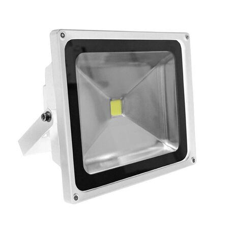 ΠΡΟΒΟΛΕΑΣ LED-COB 50W 230V 6300K IP65 ΛΕΥΚΟΣ