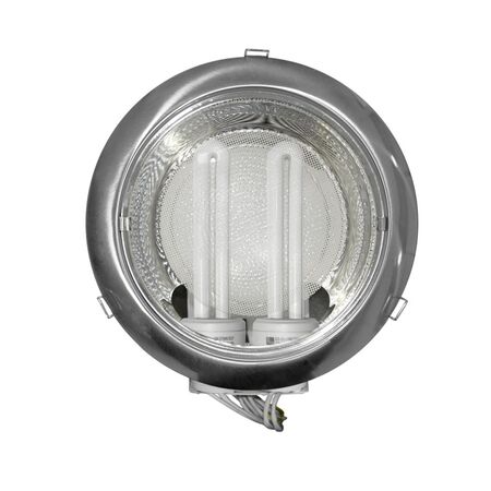 Recessed Ceiling mounted Downlight round 2xE27 (WL-8068) satin