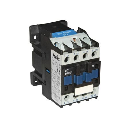 Contactor with coil 5.5KW 12AC3 with 1NC contact