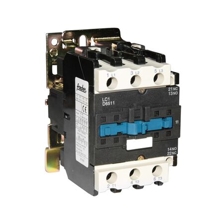 Contactor with coil 30KW 63AC3 with 1NO+1NC contacts
