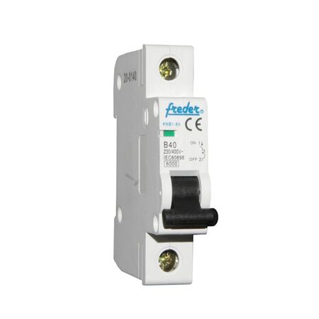 Rail Circuit Breaker 1module 1P 40A type C