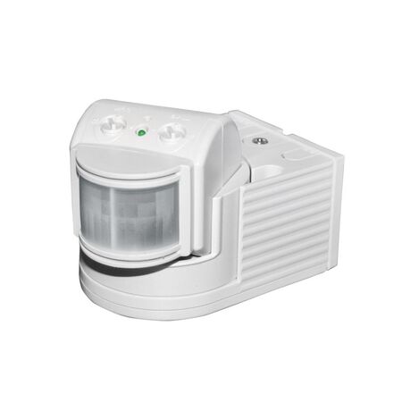 Wallmounted Infrared motion sensor 180° 5A 230V white