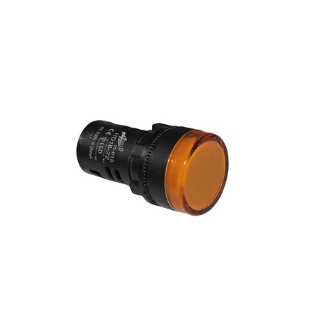 Indicator Lamp LED Φ22mm 230V amber/orange