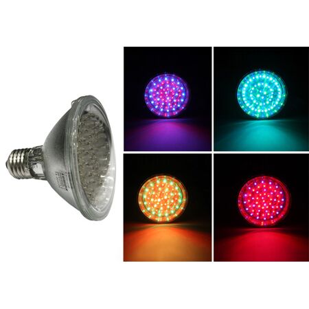 Led Lamp MR30 LED-81 230V 15° RGB