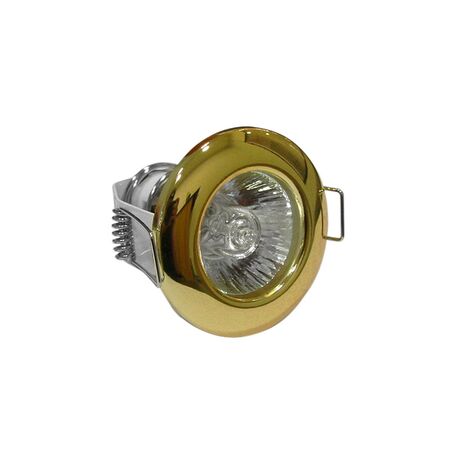 Mini Recessed Spot light (1751) JC with reflector Gold