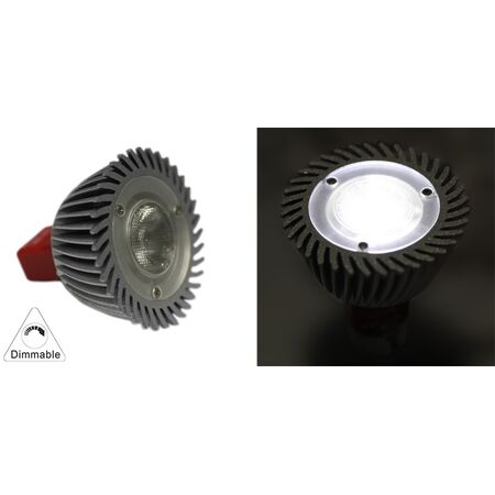 Power led dimmable MR16 3W-12V AC/DC 30° cool white