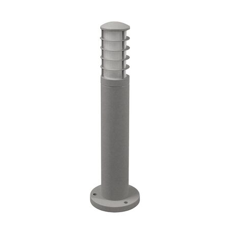 Ground Pillar Aluminum Culinder with base with shades lighting Fitting 9014 GU10 IP54 grey