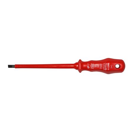Screwdriver 1000V flathead for slotted screws 1.2x6.5x150 red