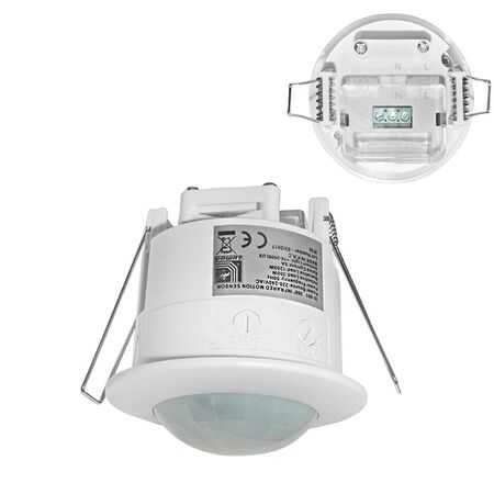 Ceiling Mounted Infrared Motion Sensor 360° 5A 230V