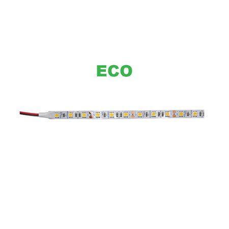 Led Strip Adhesive White PCB 5m12VDC 14,4W/m 60L/m Red IP20 eco