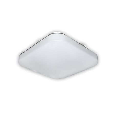 Led Square Ceiling lighting fitting (PMMA)acrylic glass white opal cover 20W D280x280mm 4000K