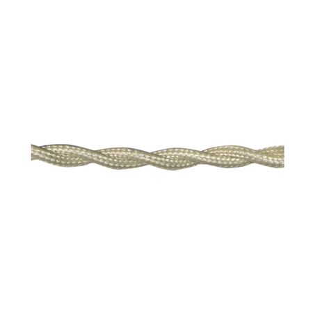 Textile flexible string cable 2x0.75mm² Natural Beige