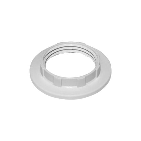 Plastic ring for E14 lampholder white