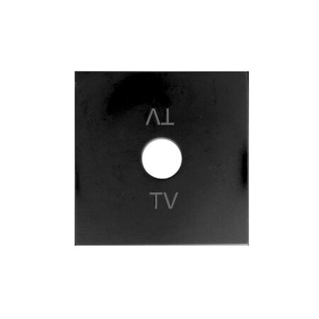 TV front part anthracite, without mechanism, without frame