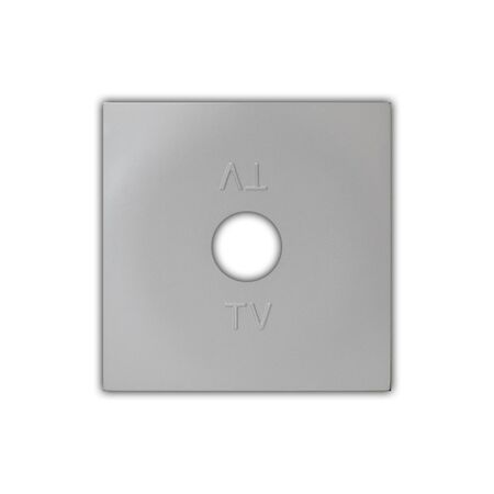 TV front part silver, without mechanism, without frame