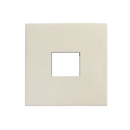 RJ11 front part beige, without mechanism, without frame