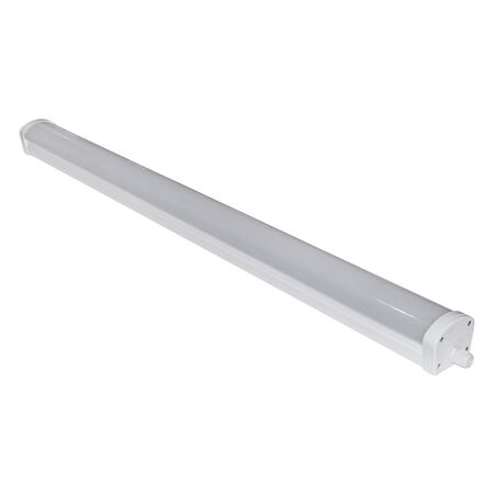 LED waterproof lighting fixture PC 120cm 48W 230VAC 4000K IP65 with emergency time 6W/3Hrs