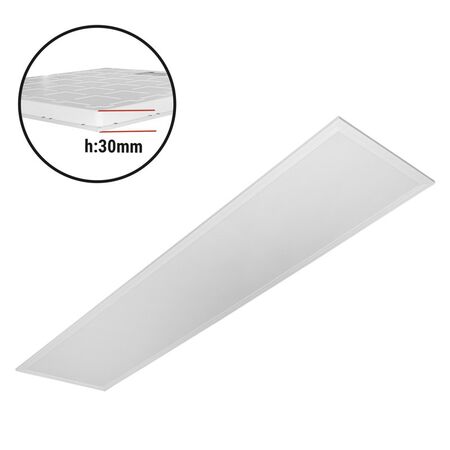 Led Panel 30x120 Ceiling Fitted 50W 4000K White