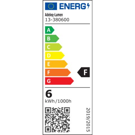 LED ΛΑΜΠΑ PAR38 E27 6W 230V 38° ΨΥΧΡΟ 6200Κ