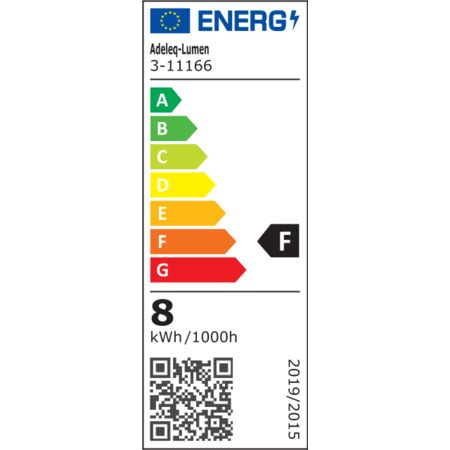 LED ΦΩΤ.ΑΛΟΥΜ.ΕΠΙΤΟΙΧΟ ΕΜΜΕΣ.ΦΩΤΙΣΜΟΥ UP 8W 3000Κ ΙΡ54 ΓΚΡΙ