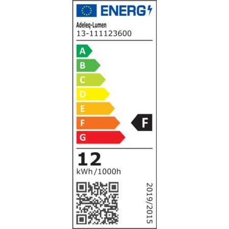 LED ΛΑΜΠΑ ΑΛΟΥΜΙΝΙΟΥ AR111 12W 12VAC/DC ΝΤΙΜΑΡΙΖ.36° ΘΕΡΜΟ