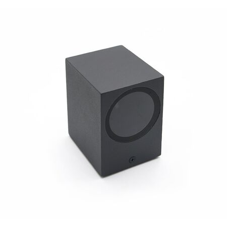 Outdoor Down Bright Wall Light wall mounted square 1XGU10 graphite