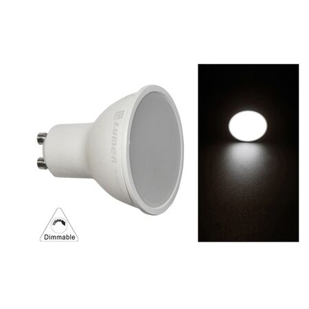 Led SMD GU10 230V 6W 105° Dimmable Neutral White