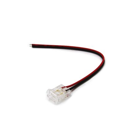 Connector strip to wire 10MM Cable length 10cm, single colour SMD strip