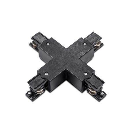 CROSS CONNECTOR FOR SURFACE RAIL  3phase  BLACK