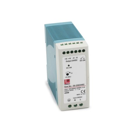 Din Rail Power Supply Unit 220-240VAC/24VDC 40W