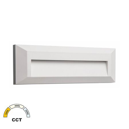 LED ΦΩΤΙΣ.PC ΕΠΙΤΟΙΧΟ ΕΜΜΕΣΟΥ ΟΡΘΟΓΩΝΙΟ 2W CCT IP65 ΛΕΥΚΟ