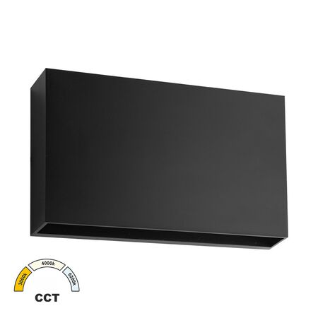 LED ΦΩΤΙΣΤ.PC ΟΡΘΟΓΩΝΙΟ ΔΙΠΛΗ ΚΑΤΕΥΘ.12W CCT IP65 ΓΡΑΦΙΤΗ