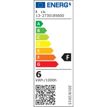 LED ΛΑΜΠΑ COG ΣΩΛΗΝΑΣ L:185mmD:30mm Ε27 6W ΜΕΛΙ 2200K