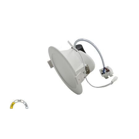 LED ΦΩΤΙΣΤΙΚΟ ΨΕΥΔΟΡΟΦΗΣ ΝΤΙΜ.+ΑΣΦΑΛΕΙΑΣ IP44 10W CCT ΛΕΥΚΟ