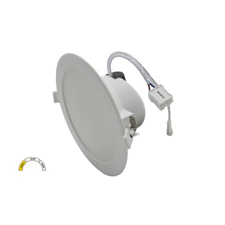 LED ΦΩΤΙΣΤΙΚΟ ΨΕΥΔΟΡΟΦΗΣ ΝΤΙΜ.+ΑΣΦΑΛΕΙΑΣ IP44 18W CCT ΛΕΥΚΟ