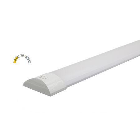 LED ΦΩΤΙΣΤΙΚΟ ΟΒΑΛ PC.60cm 18W CCT ΜΕ ΔΙΑΚΟΠΤΗ ON/OFF ΛΕΥΚΟ