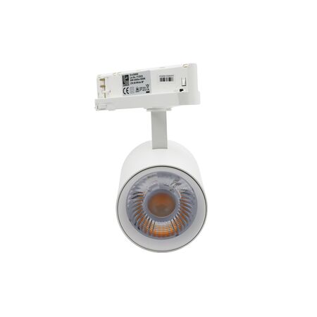 LED ΣΠΟΤ ΡΑΓΑΣ 20W 230V 3000K 38° ΛΕΥΚΟ