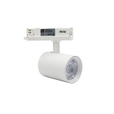 LED ΣΠΟΤ ΡΑΓΑΣ 20W 230V 3000K 38° ΛΕΥΚΟ
