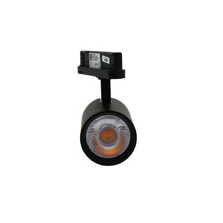 LED TRACK SPOT 40W 230V 3000K 38° BLACK
