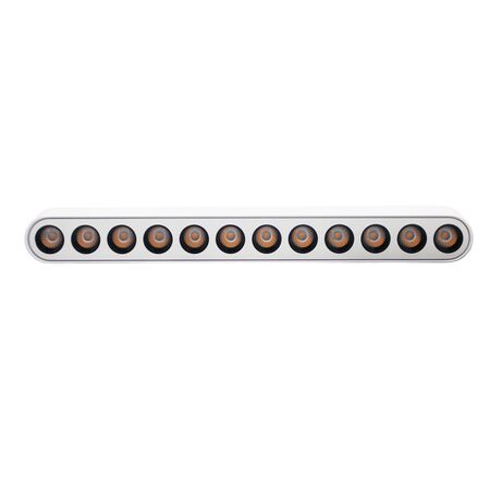LED TRACK LIGHTING MINI 12W 40VDC 36° 3000K WHITE