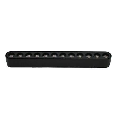 LED ΦΩΤΙΣTIKO ΡΑΓΑΣ ΜΙΝΙ 12W 40VDC 3000K ΜΑΥΡΟ
