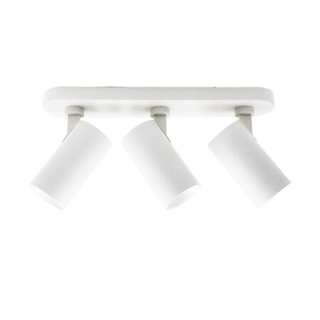 SPOT ALUMINUM WALL/CEILING FOR GU10 TRIPLE WHITE