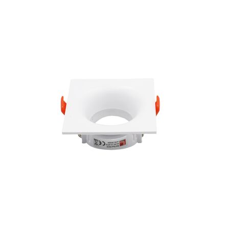 Deep Recessed Spot light square PC GU10 white