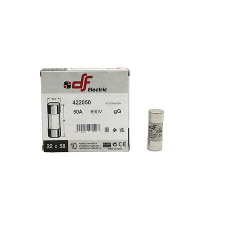 ΦΥΣΙΓΓΙΑ ΚΥΛΙΝΔΡΙΚΑ 22x58mm 50Α Gg DF